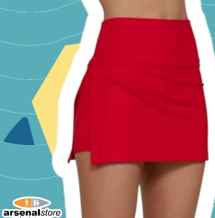 SKORT RED