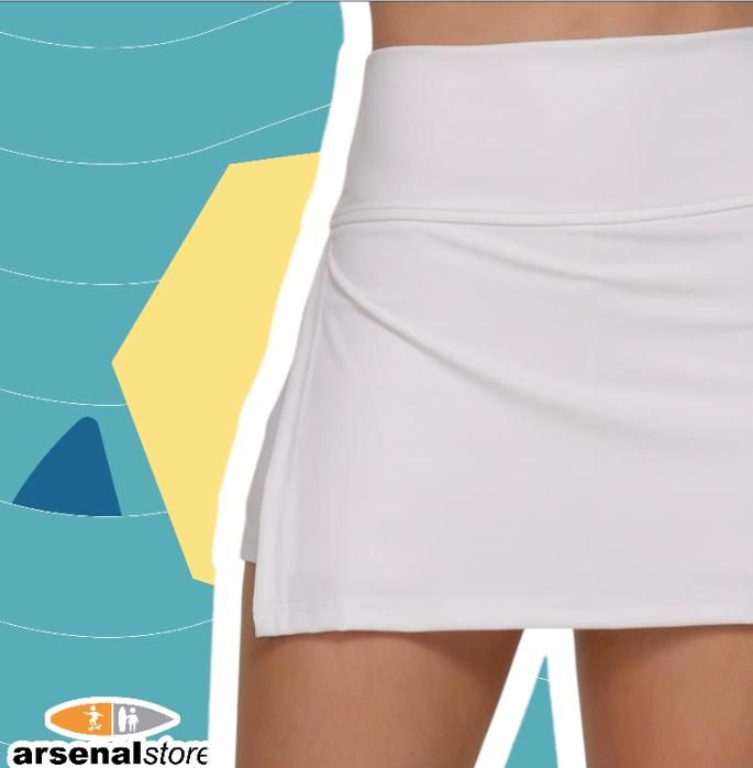 SKORT WHT