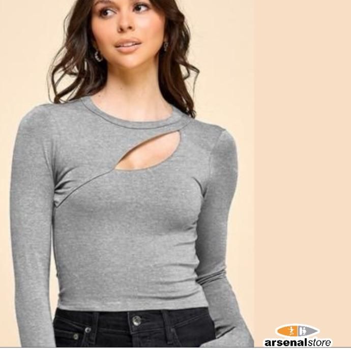 BLUSA HEATHER GREY BLUSA HEATHER GREY