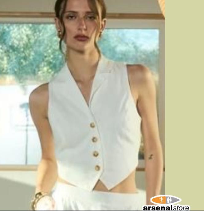 CHALECO OFF WHITE CHALECO OFF WHITE