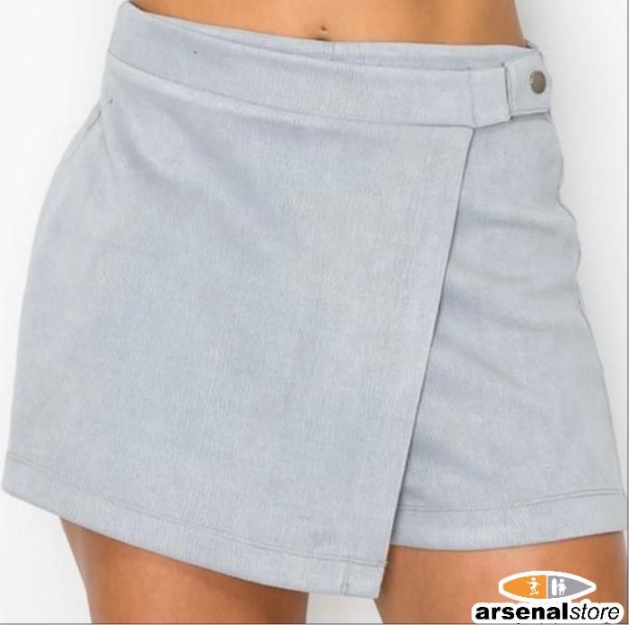 SKORT DUSTY BLUE