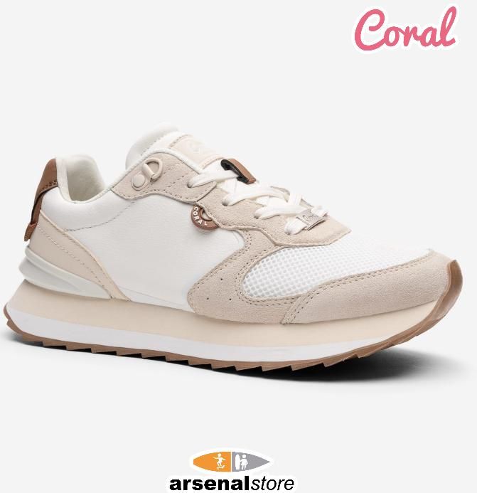 TENIS CORAL HAILEE CREAM