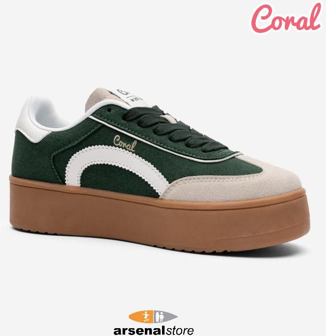 TENIS CORAL NAOKO 3 OLIVE