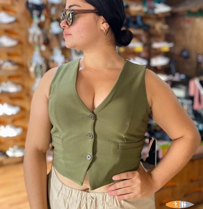 CHALECO IRIS IT92738 OLIVE