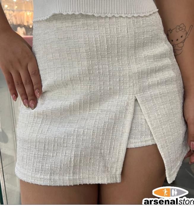SKORT WHT
