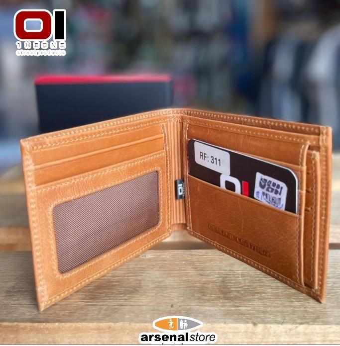 BILLETERA THE ONE 311 CAMEL BRILLANTE
