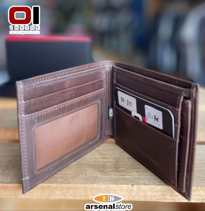 BILLETERA THE ONE 311 CAMEL OPACO