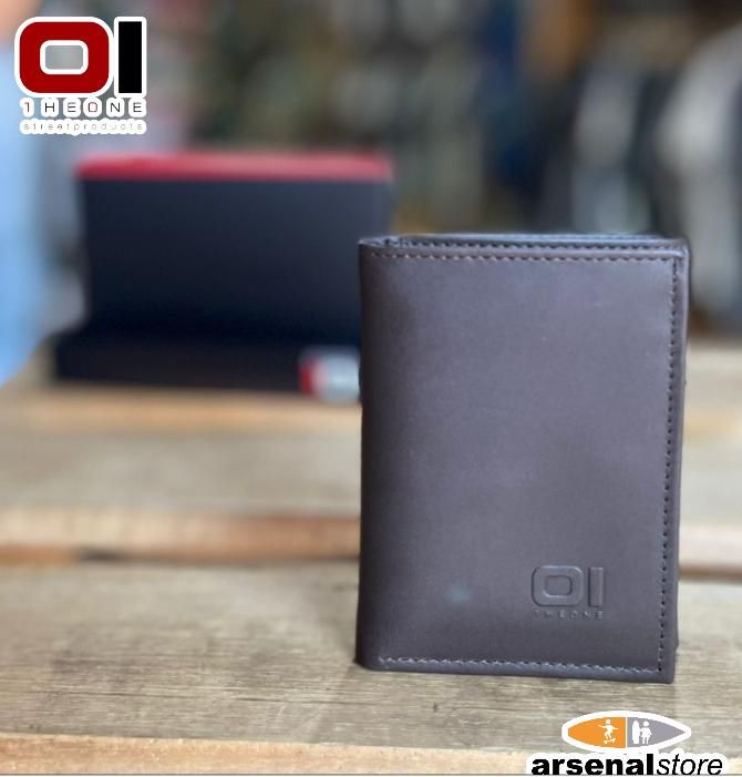 BILLETERA (TARJETERO)THE ONE 315 CAFÉ OSC