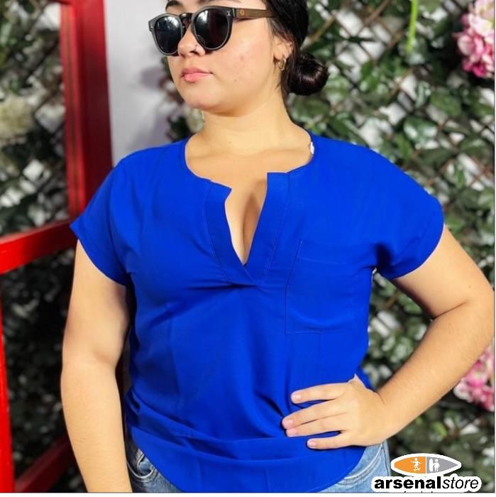 BLUSA DNA ROYAL BLUE BLUSA DNA ROYAL BLUE