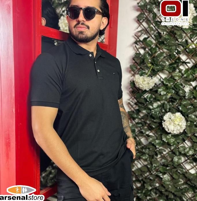 CAMISETA THE ONE POLO NEGRA CAMISETA THE ONE POLO NEGRA