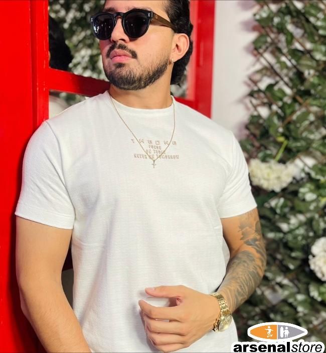 CAMISETA THE ONE MC25361 BLANCA CAMISETA THE ONE MC25361 BLANCA