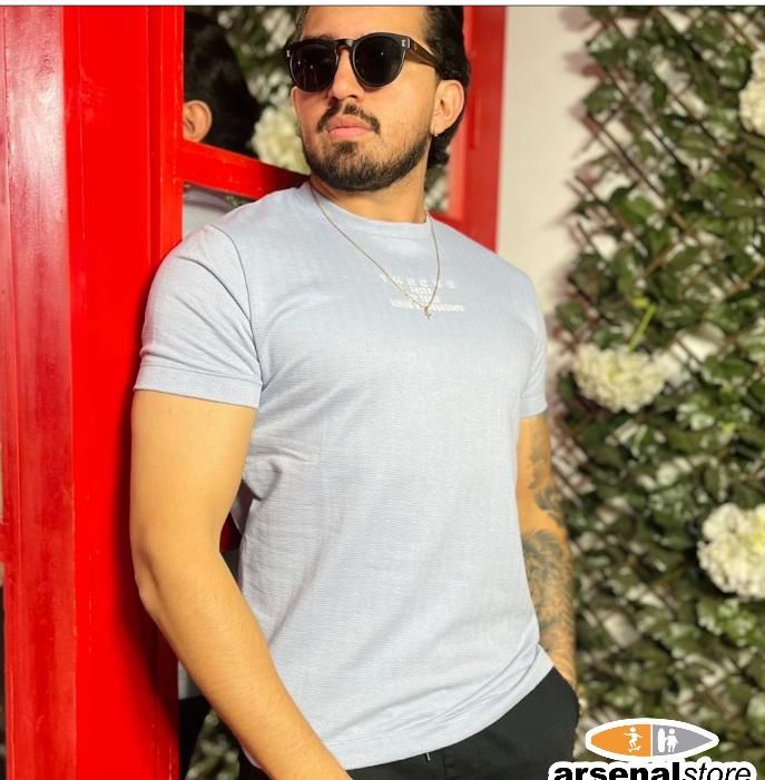 CAMISETA THE ONE MC25361 CELESTE CAMISETA THE ONE MC25361 CELESTE