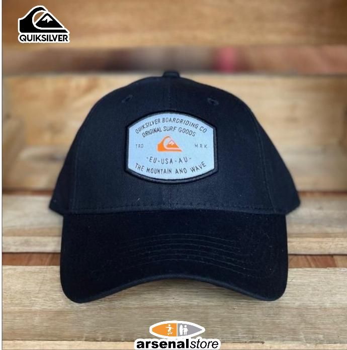 GORRA QUIKSILVER  LOGO NARANJA