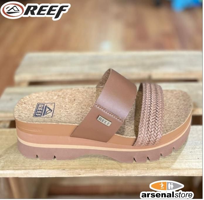 SANDALIA REEF CJ8020 CUSHION VISTA HIG BROWN BRAID SANDALIA REEF CJ8020 CUSHION VISTA HIG BROWN BRAID