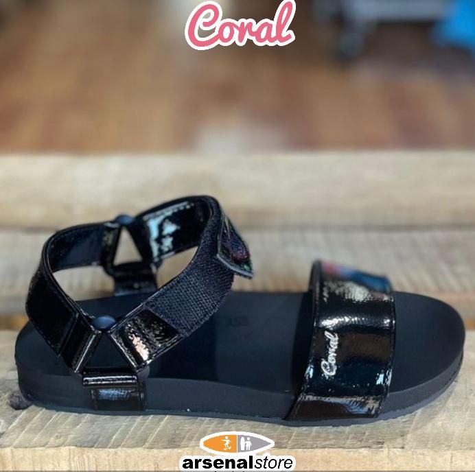 SANDALIAS CORAL AKAMU ALL BLK