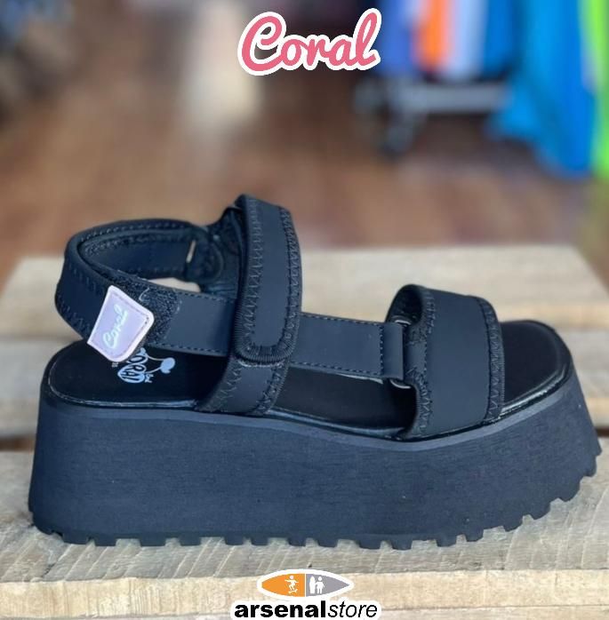 SANDALIAS CORAL ALONDRA BLK