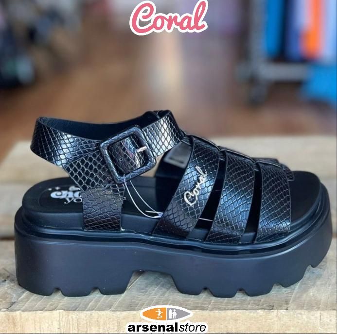 SANDALIAS CORAL CLEOPATRA 4 BLK SANDALIAS CORAL CLEOPATRA 4 BLK