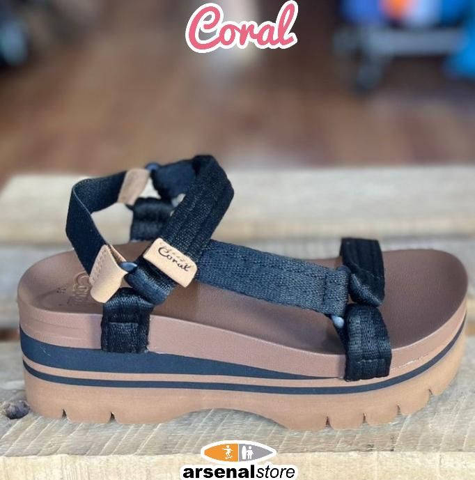 SANDALIAS CORAL KAI BLK TALLA