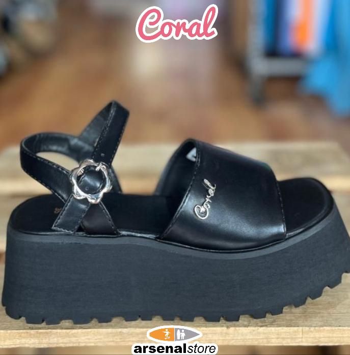 SANDALIAS CORAL POMODORO BLK
