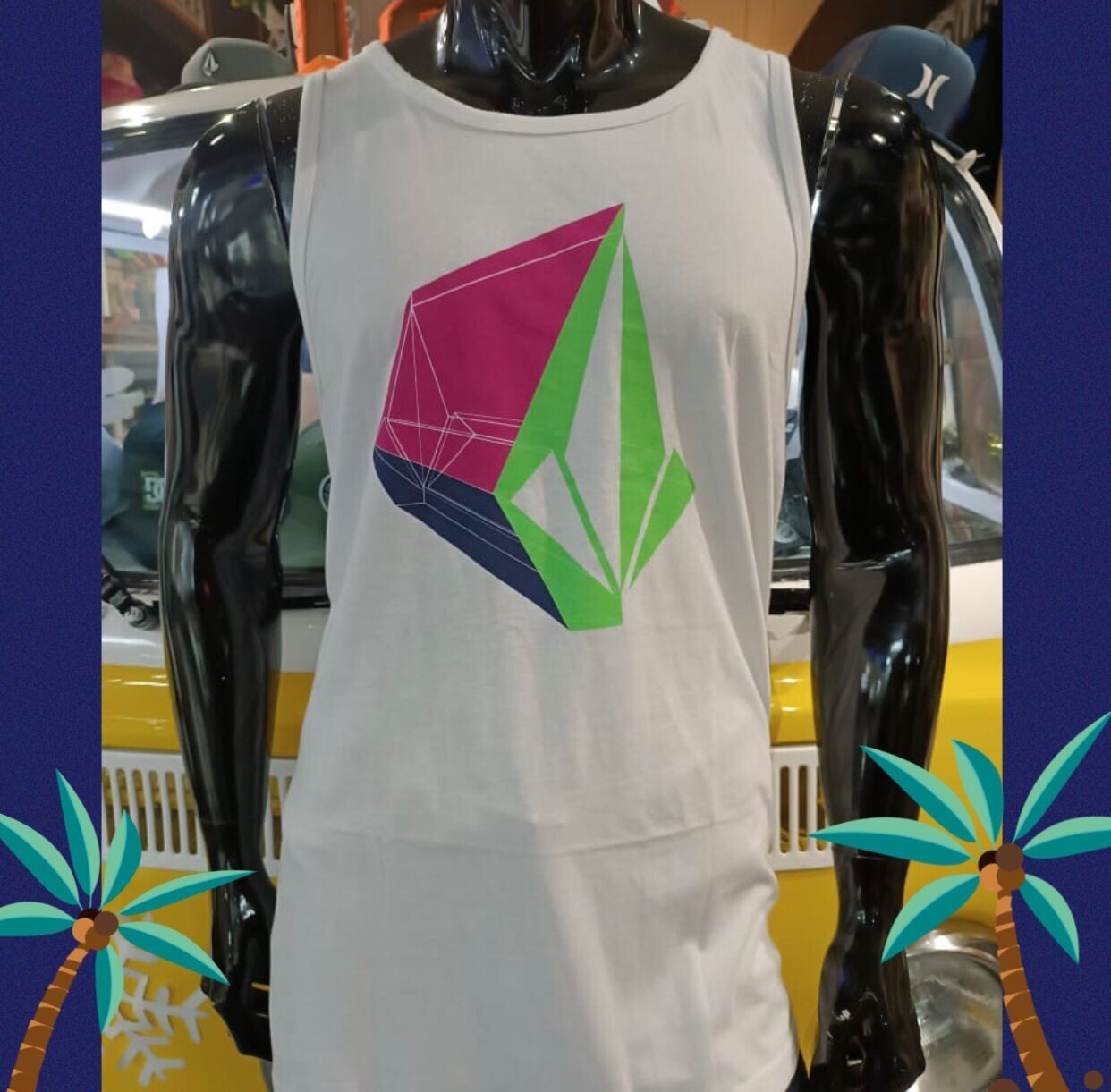 CAMISETA VOLCOM A4512200 WHT TIRANTE