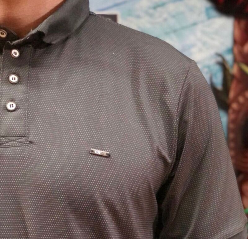 CAMISETA POLO THE ONE 23169 GRIS CLARO
