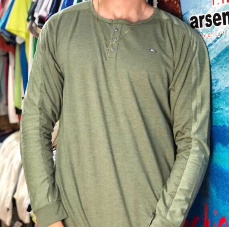 CAMISETA ML THE ONE 23140 VERDE CAMISETA ML THE ONE 23140 VERDE