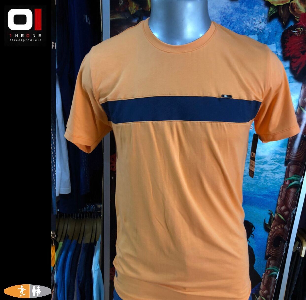 CAMISETA THE ONE 23170 NARANJA CAMISETA THE ONE 23170 NARANJA