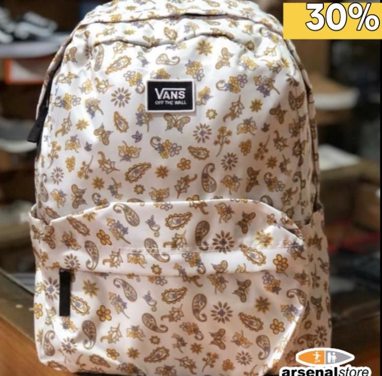SALVEQUE Vans Old Skool H2O Marshmallow Cream Backpack