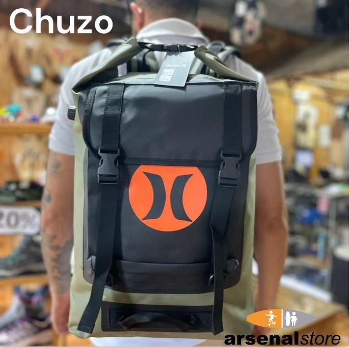 DRY BAG HURLEY 35L VARIOS 70 VERDE DRY BAG HURLEY 35L VARIOS 70 VERDE