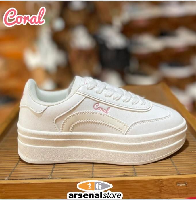 TENIS CORAL NAOKO ALL WHITE TENIS CORAL NAOKO ALL WHITE