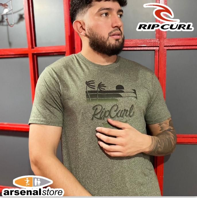 CAMISETA RIP CURL 03TMTE 8155 SAGE MARLE CAMISETA RIP CURL 03TMTE 8155 SAGE MARLE