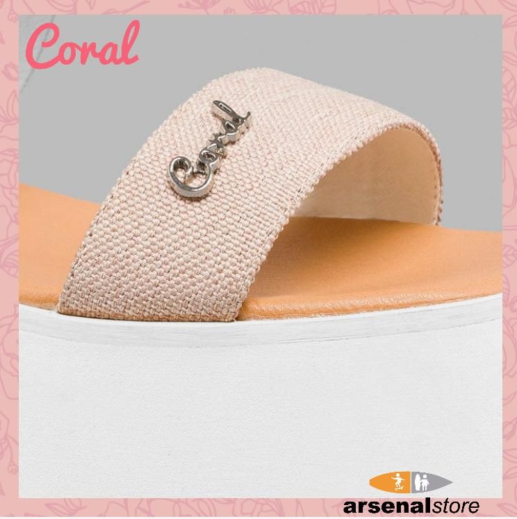 SANDALIA CORAL TOSCANA WHITE/SAND