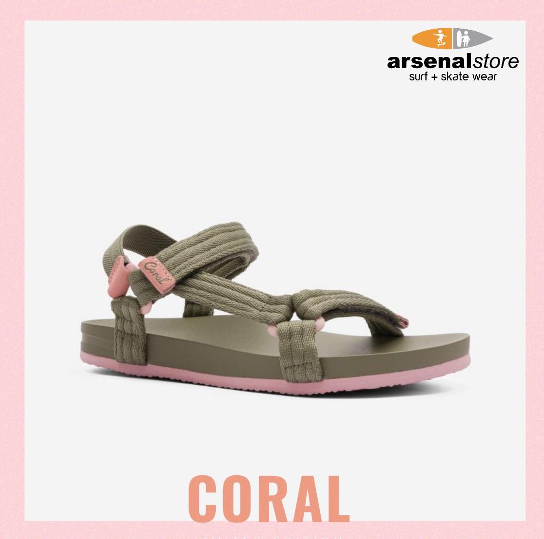 SANDALIAS CORAL DUNE OLIVE SANDALIAS CORAL DUNE OLIVE