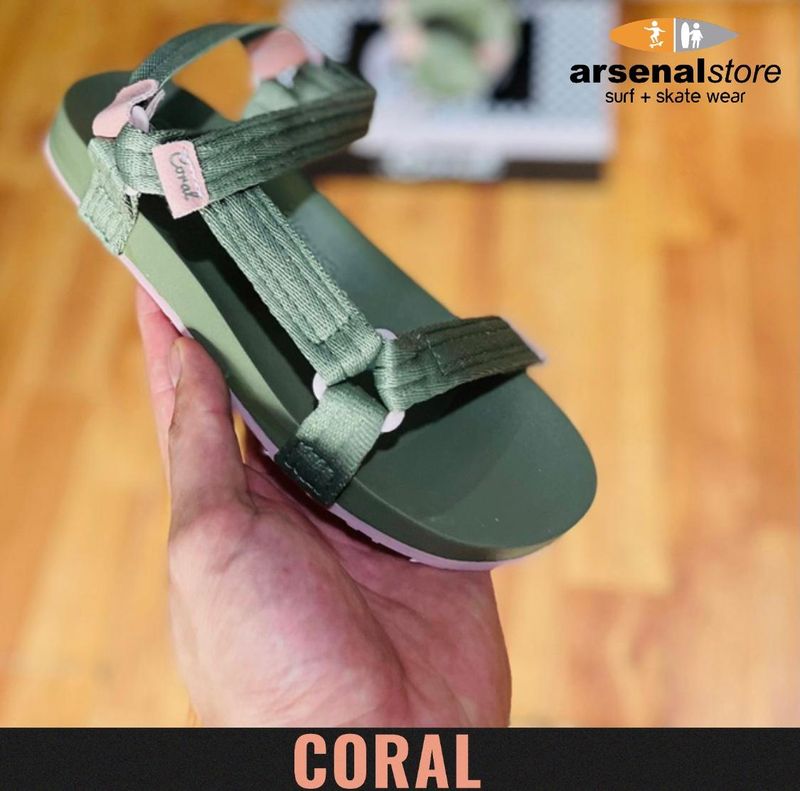 SANDALIAS CORAL DUNE OLIVE