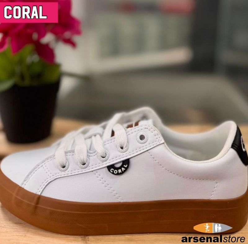 TENIS CORAL RUBY WHITE