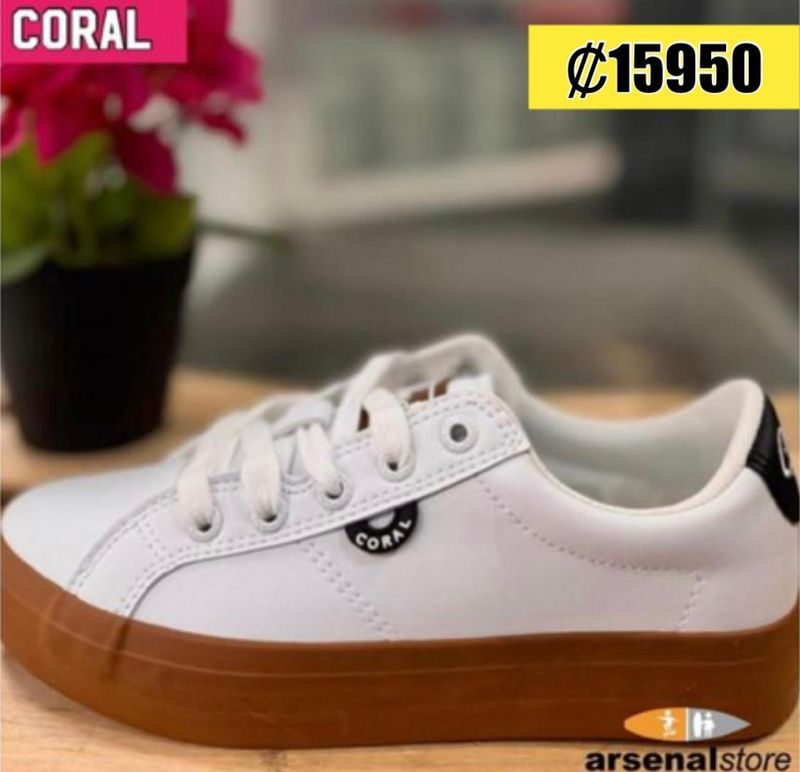 TENIS CORAL RUBY WHITE TENIS CORAL RUBY WHITE