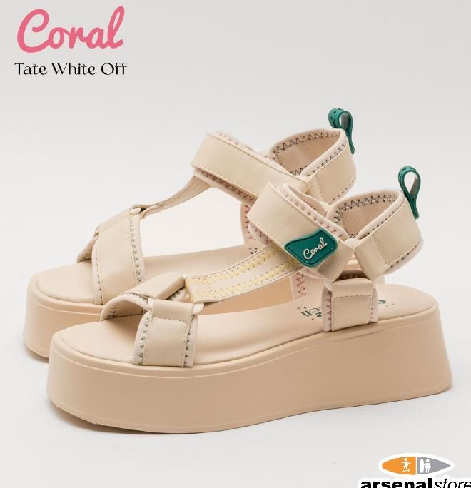SANDALIAS CORAL TATE WHITE OFF SANDALIAS CORAL TATE WHITE OFF