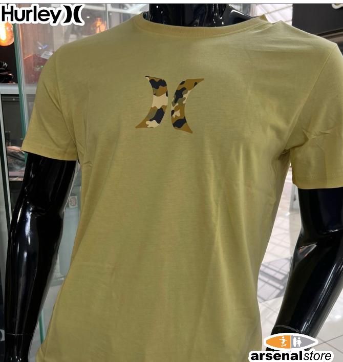 CAMISETA HURLEY CAMO ICON HU-HZ252T05055-273 CAMISETA HURLEY CAMO ICON HU-HZ252T05055-273