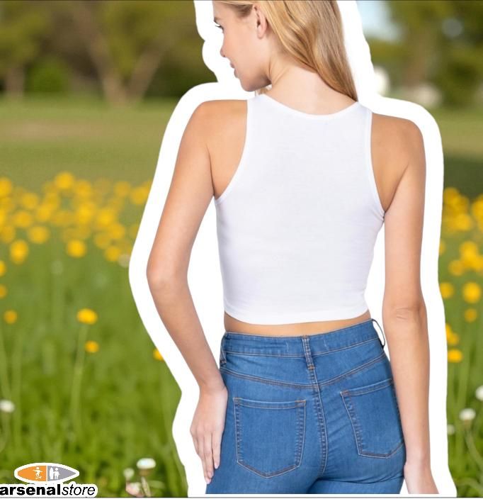 BLUSA CROP TOP WHT