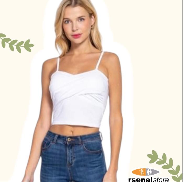 BLUSA CROP TOP WHT BLUSA CROP TOP WHT