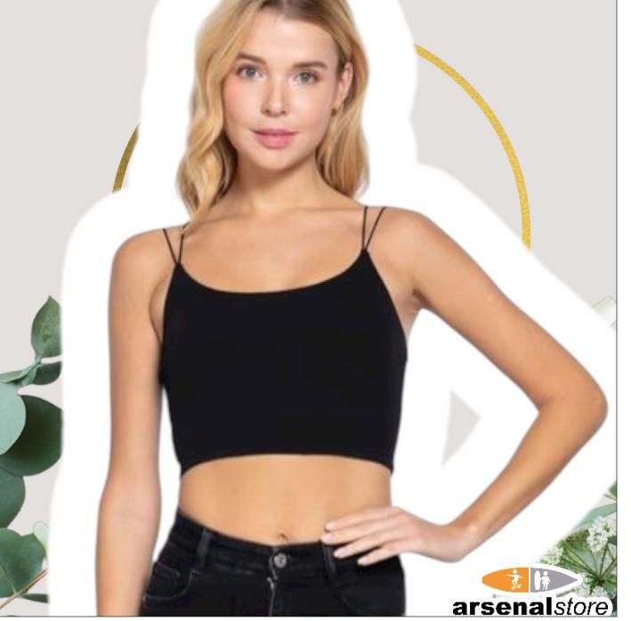 BLUSA CROP TOP BLK BLUSA CROP TOP BLK