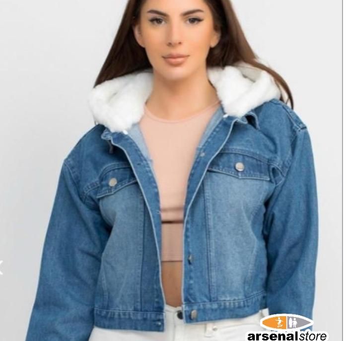JACKET MEDIUM DENIM WHT JACKET MEDIUM DENIM WHT