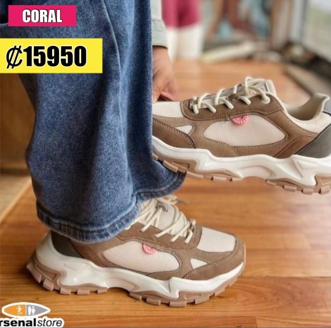 TENIS CORAL HIRONO TAN