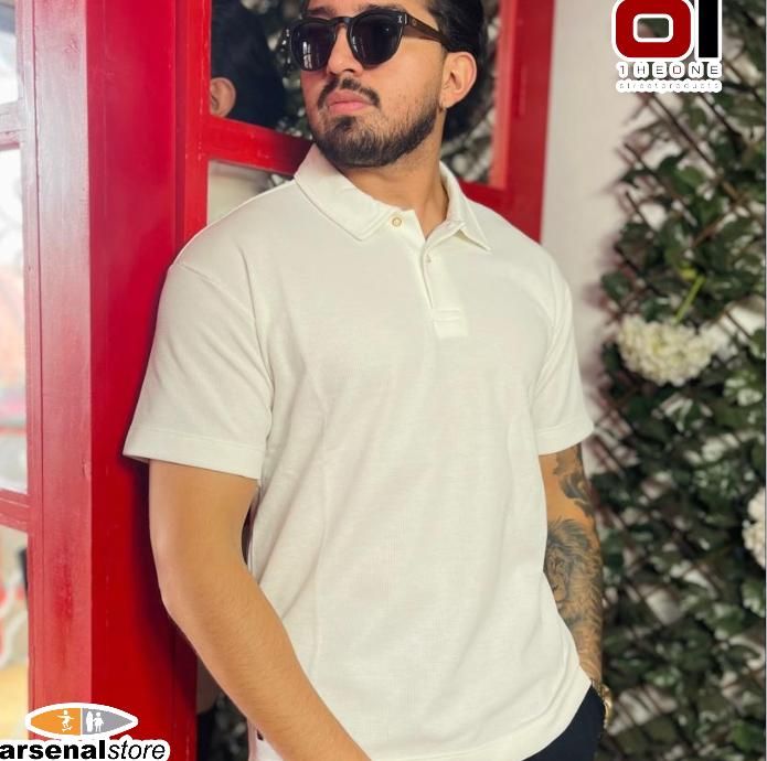 CAMISETA THE ONE POLO MC25460 BLANCA