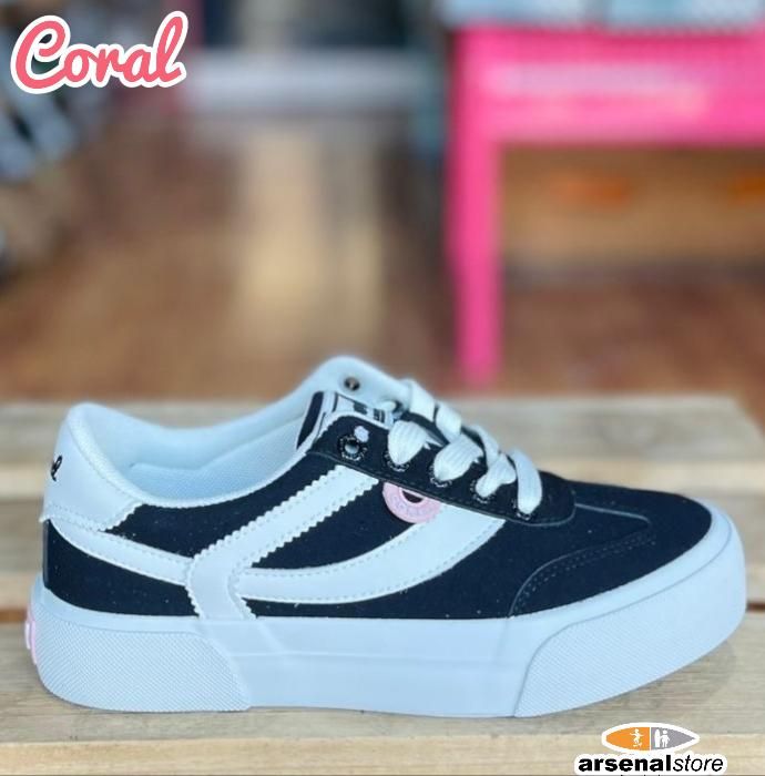 TENIS CORAL THEA BLACK TENIS CORAL THEA BLACK