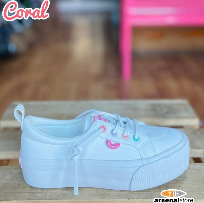 TENIS CORAL OCTAVIA 3 WHITE TENIS CORAL OCTAVIA 3 WHITE