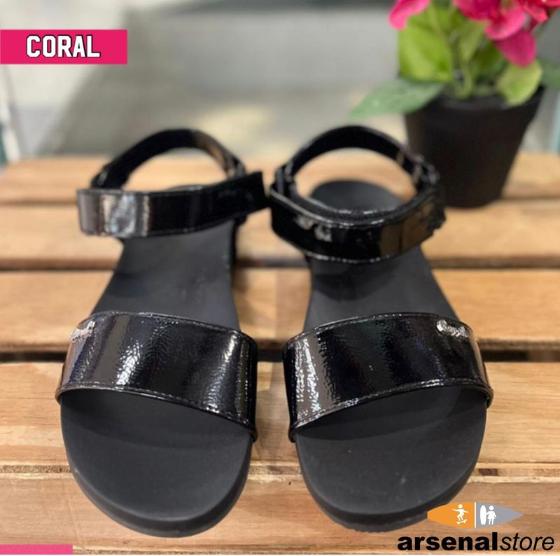 SANDALIAS CORAL AKAMU ALL BLK