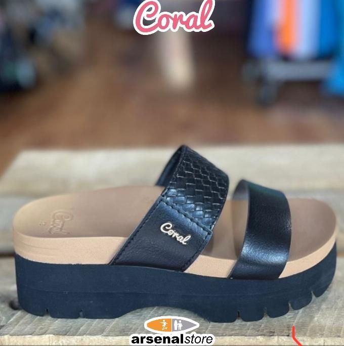 SANDALIAS CORAL BOWIE BLK SANDALIAS CORAL BOWIE BLK