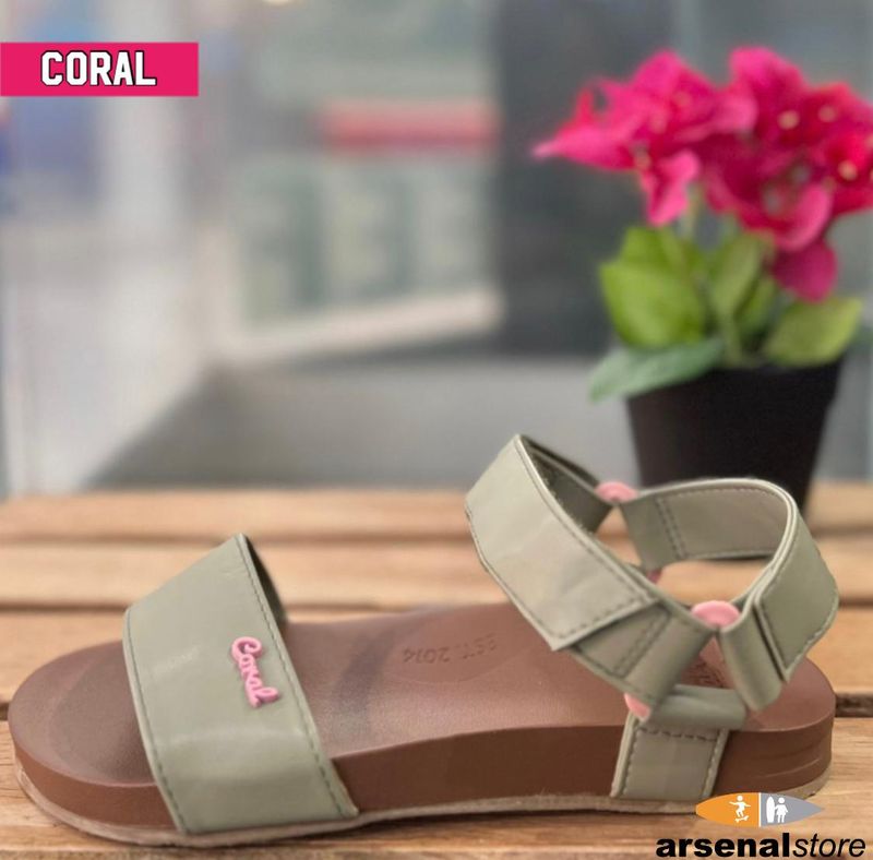 SANDALIAS CORAL AKAMU OLIVE