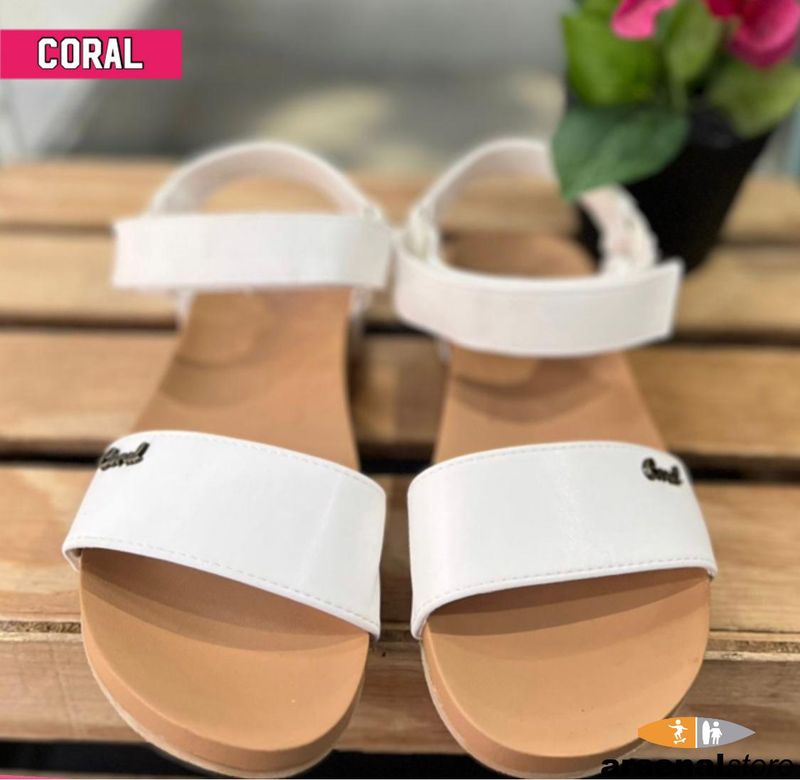 SANDALIAS CORAL AKAMU WHITE